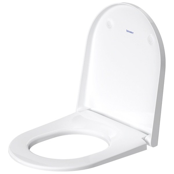 Duravit D-Neo Унитаз подвесной 37x48 см, безободковый, в комплекте с сиденьем 0021690000, цвет: белый 45870900A1 (2587090000+0021690000)