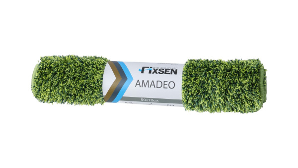 Коврик для ванной Fixsen Amadeo 1-ый, FX-3001F, зеленый, 50х70 см