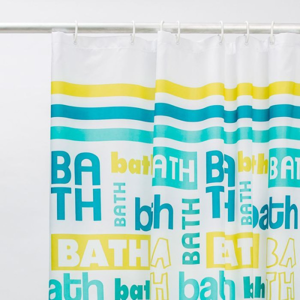 Штора для ванной комнаты 200х180 IDDIS Basic B19P218i11