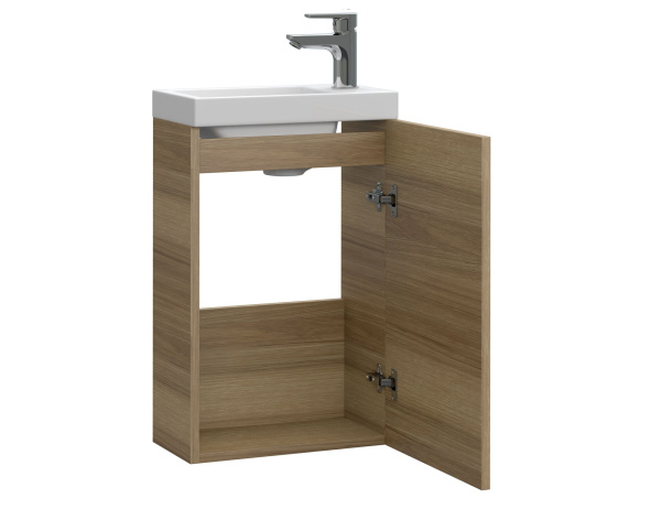 Тумба под раковину подвесная Cersanit LARA 40 для COMO 40 орех, 63420