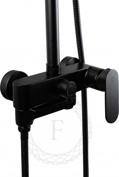 Душевая система FILARETE Retta FL2030 (Черный матовый)