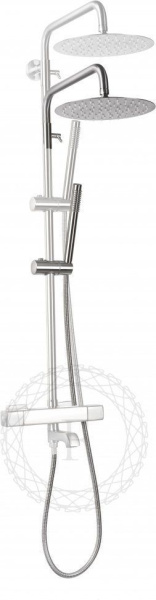 Душевая система FILARETE FL2050 с термостатом (Никель)