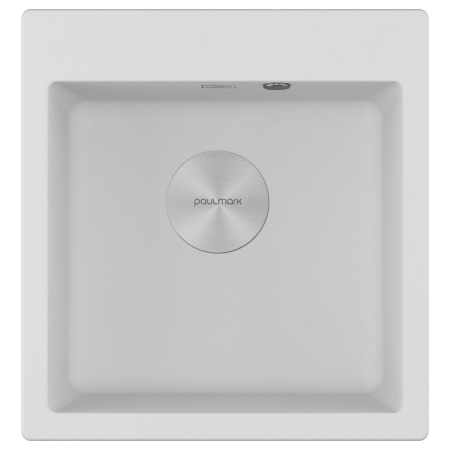 Мойка KANTE 50, IT-GRANIT, PM105152-WH , белый, 510х520, Paulmark