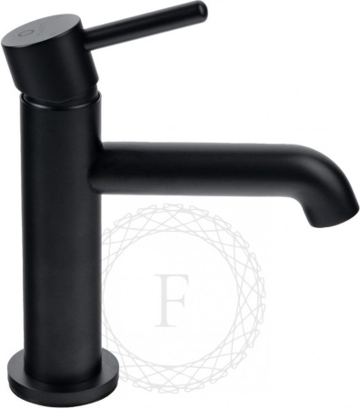 Cмеситель для раковины FILARETE Roun FL5020 (Черный матовый)
