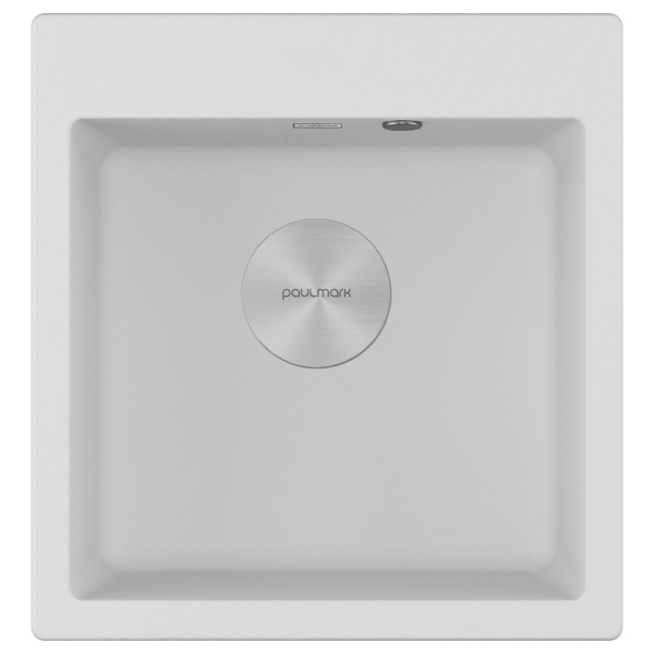 Мойка KANTE 50, IT-GRANIT, PM105152-WH , белый, 510х520, Paulmark