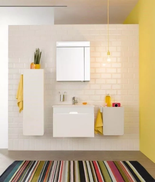 Тумба с раковиной VitrA D-Light 70 58131 с 1 ящиком белый матовый