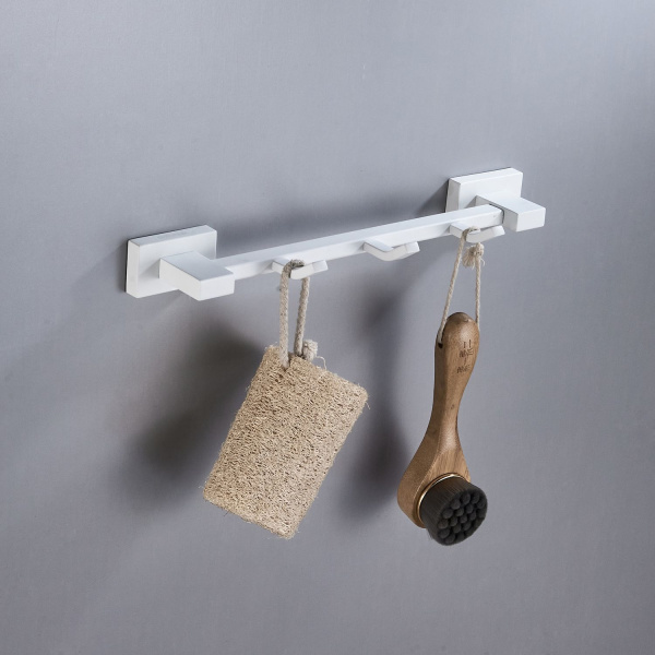 Планка с крючками Shevanik SG5631C, белый