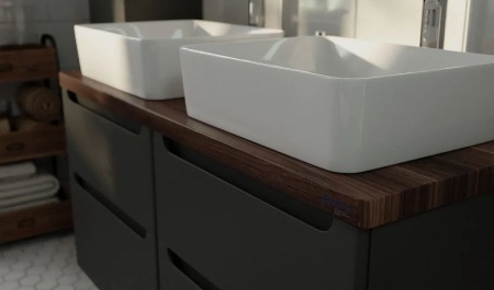 Столешница Jorno Wood 120 Wood.06.120/DW темное дерево