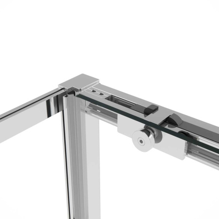 Душевой уголок Vincea Slim Soft VSR-1SS8014CL, 1400*800, хром, стекло прозрачное