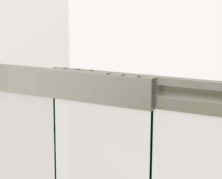 Душевая шторка на ванну Vincea VSB-1E100CLB, 1000*1450, матовый черный, стекло прозрачное