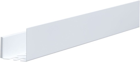 Полка Aquanet Магнум 90x12 белая матовая, с крючками