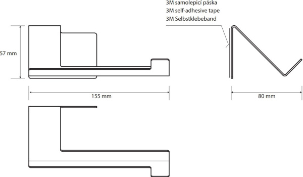 Держатель туалетной бумаги Bemeta Niva 101106025