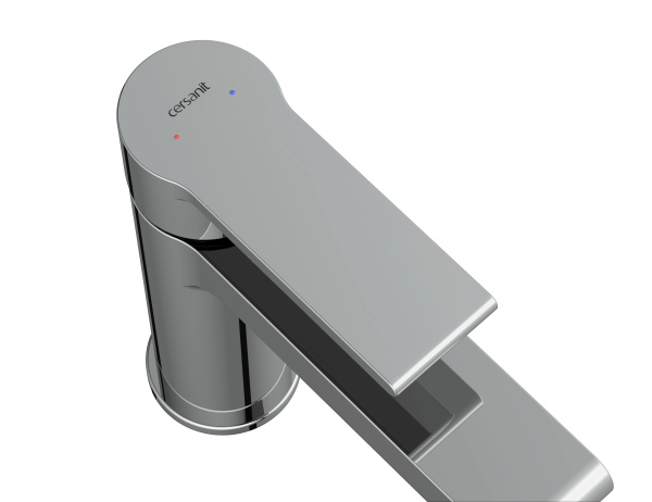 Смеситель для раковины Cersanit BRASKO однорычажный клик клак, 63020