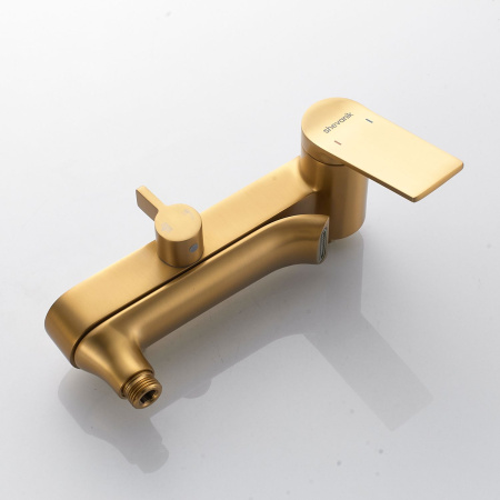 Душевая система Shevanik S4136G, золотой сатин