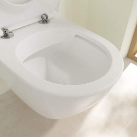 Унитаз Villeroy & Boch Subway 2.0, подвесной с сиденьем, 5614R2R1