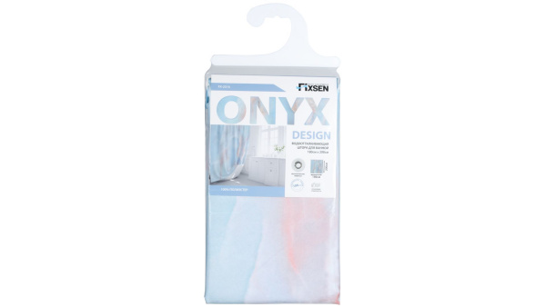 Штора для ванной Fixsen Onyx, FX-2516