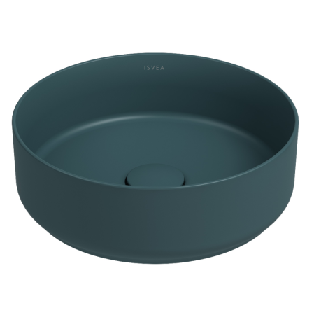 Раковина ISVEA Infinity накладная 360*360*120 цвет Изумрудный матовый 10NF65036SV-2P