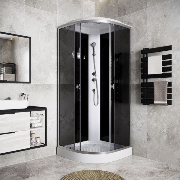 Душ.каб. Niagara Eco E120/80/13R/TN (1200х800х2150) 3 места