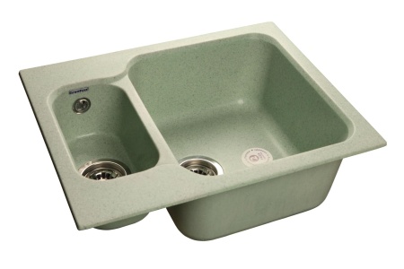 Кухонная мойка GranFest STANDART S-615K салатовый