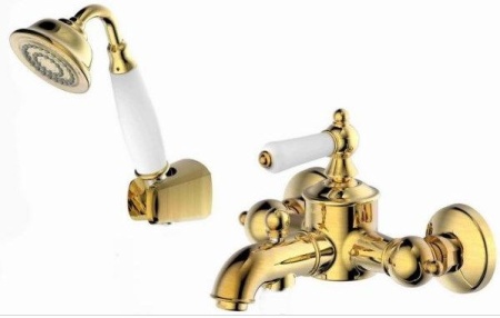 Смеситель для ванны Bravat Art F675109G-B