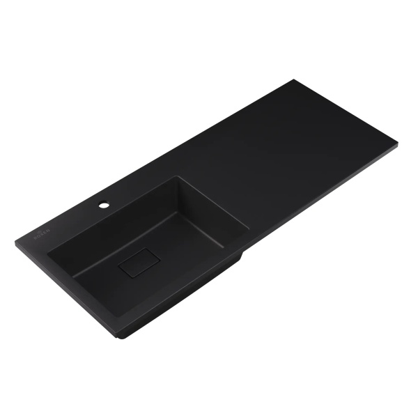 Умывальник RoxenBath Faber 120L black 30010120L-B
