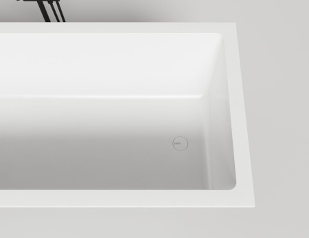 Ванна встраиваемая Salini CASCATA KIT 180x80, S-Sense, глянцевый белый 104513G