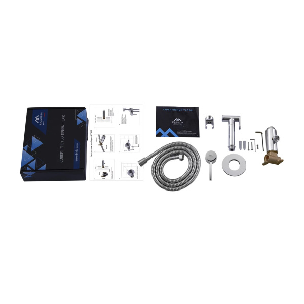 Гигиенический душ со смесителем FASHUN A7505, хром