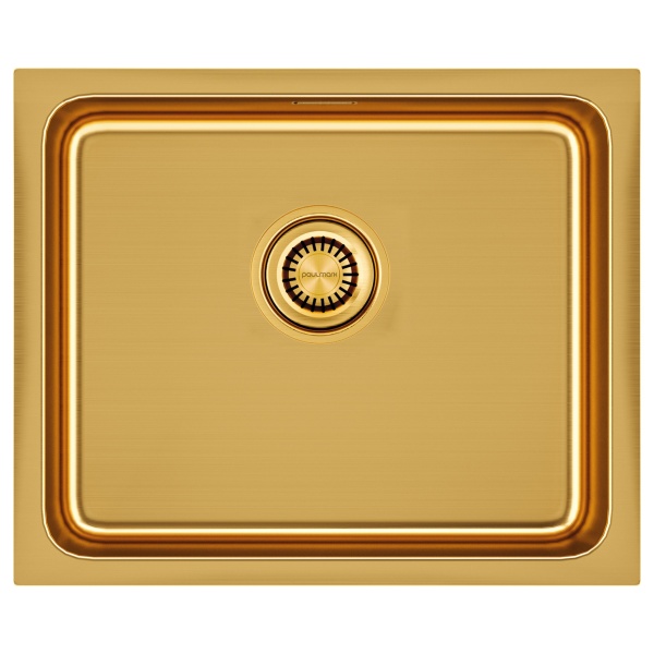 Мойка нерж. сталь VISTA 54, PM305444-BG, брашированное золото, 540х440мм, Paulmark