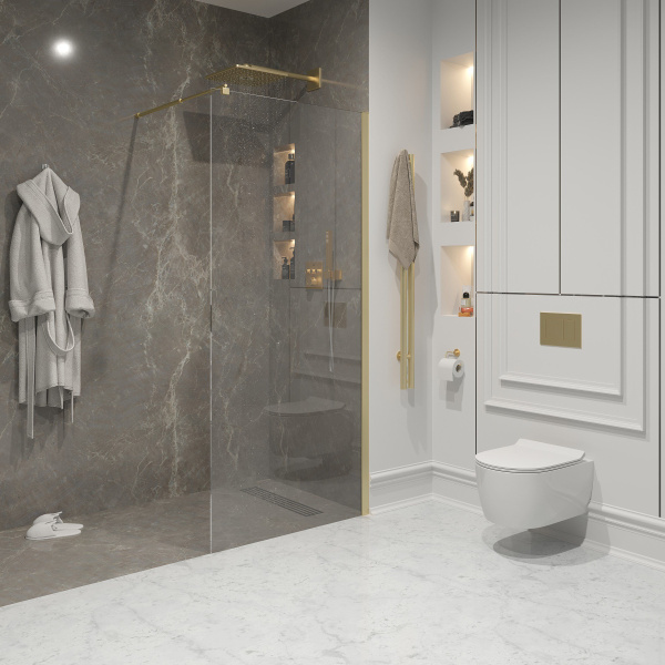 Душевая перегородка Niagara Nova NG-643-11 GOLD 110x195