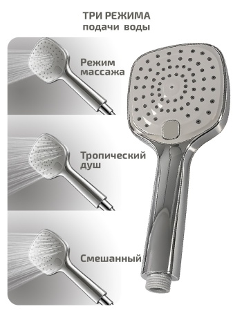 Душевая Кабина Triton Рич-Хром 90*90 А