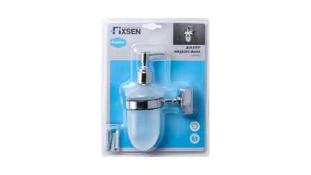 Дозатор жидкого мыла Fixsen Kvadro FX-61312