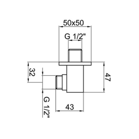 Шланговое подключение Webert Comfort AC0337015