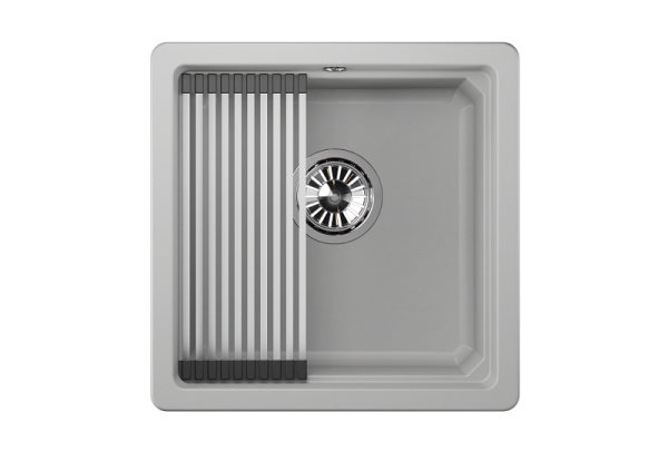 Мойка для кухни Granula Kitchen Space 4501U арктик, 45х45 см, квадратная