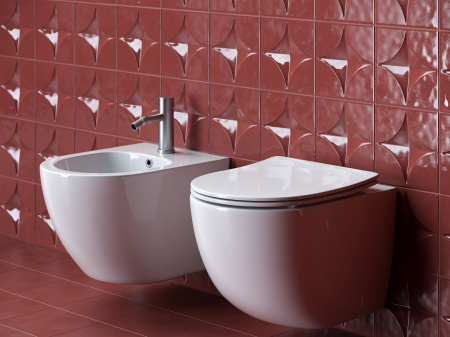 Подвесное биде Ceramicanova Forma, белый, CN3010