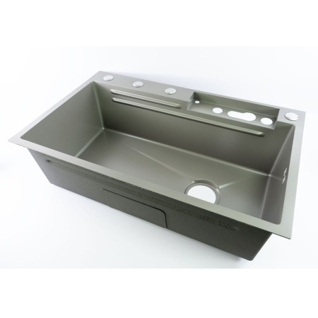 Многофункциональная кухонная мойка Fmark FSC002T, серый