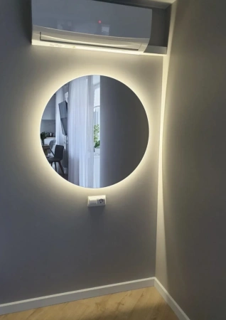 Зеркало EMZE Led SW D80 (c подсветкой)