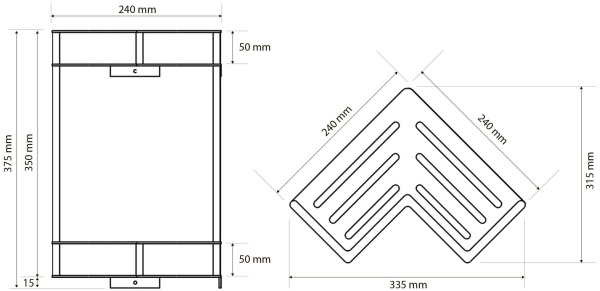 Мыльница для ванной Bemeta Cytro 146208222