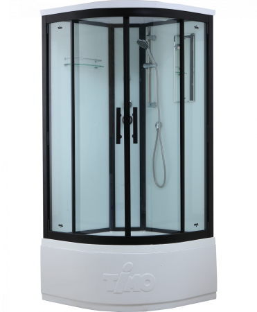 Душевая кабина Timo Standart T-6690 Black 90x90x220