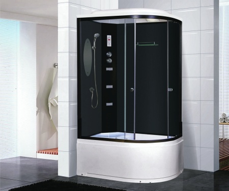Душевая кабина Niagara Ultra NG-214-01LN 120х80х220, высокий поддон 48 см, стекло тонированное