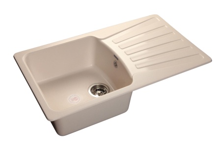 Кухонная мойка GranFest STANDART S-850L белый