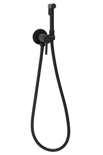 Смеситель с гигиеническим душем Allen Brau Priority 2.0 5.31029-31 черный матовый (с внутренней частью)