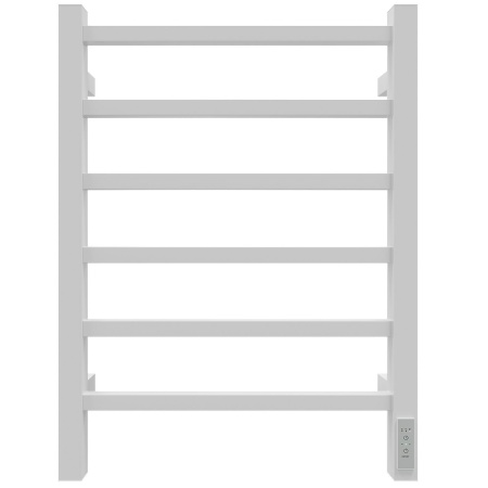 Полотенцесушитель Электрич. с/т GROIS Alex GR-101 400/600 П6 RAL9016 U белый матовый