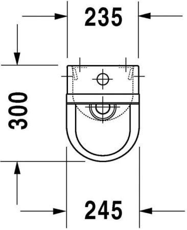 Писсуар Duravit Starck 3 0826250000