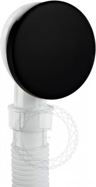 Сифон для ванны автоматический FILARETE FL90 (Черный матовый)