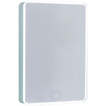 Зеркало-шкаф Jorno Pastel 60 Pas.03.60/BL бирюзовый