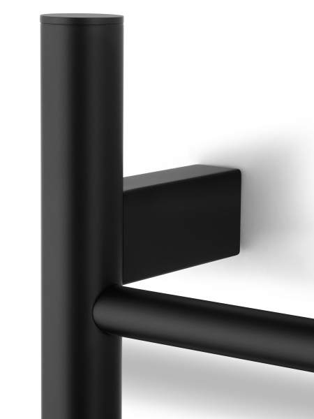 Полотенцесушитель электрический WONZON & WOGHAND, Черный матовый (WW-AL409-MB)