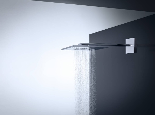 Верхний душ AXOR ShowerSolutions 300/300 2jet. с держателем. хром 35318000