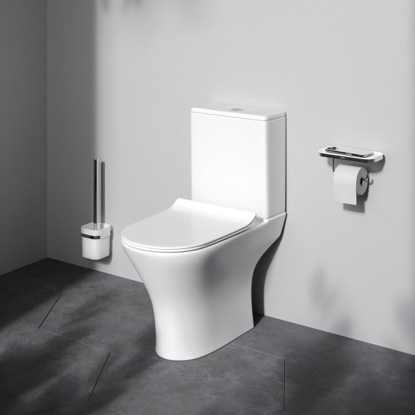 C748600SC Sense Унитаз-компакт AM.PM безободковый с сид микролифт