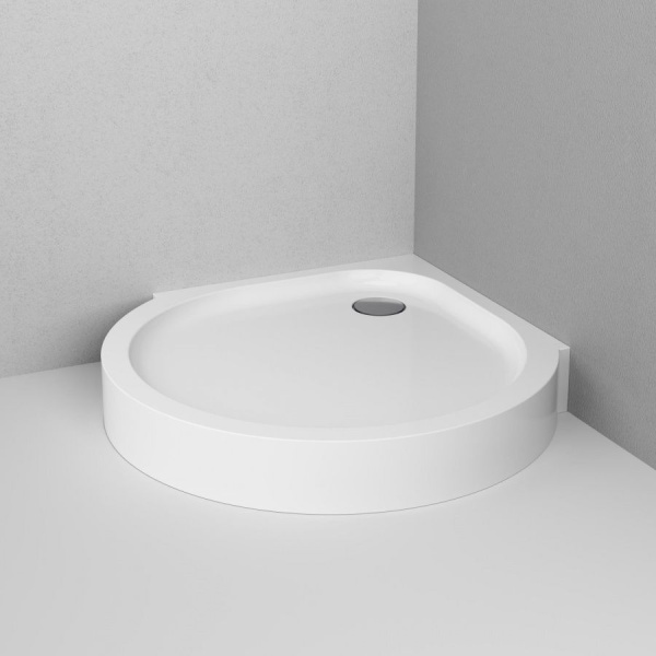 W83T-333-095W Like Round 95 Душевой поддон AM.PM  95x95, белый акрил