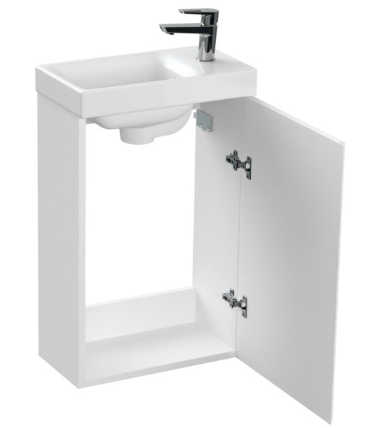 Тумба под раковину подвесная Cersanit MODUO 40 для MODUO 40 белый, SB-SZ-MOD-MO40/Wh
